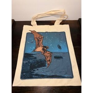 Zoos Victoria Wildlife Southern Bent-wing Bat Canvas Tote Bag